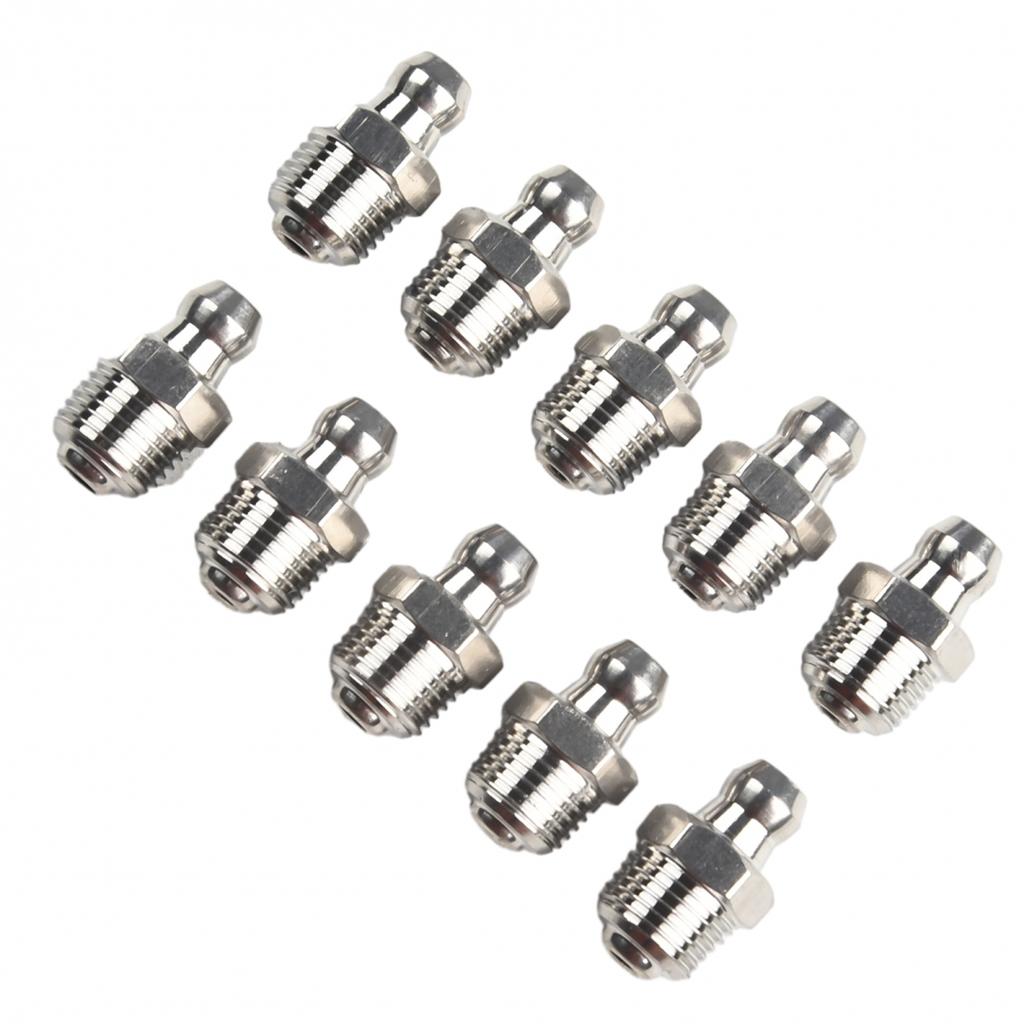 M10 X 1 Grease Accessories 10pcs 18 Mm / 0.71 Inches
