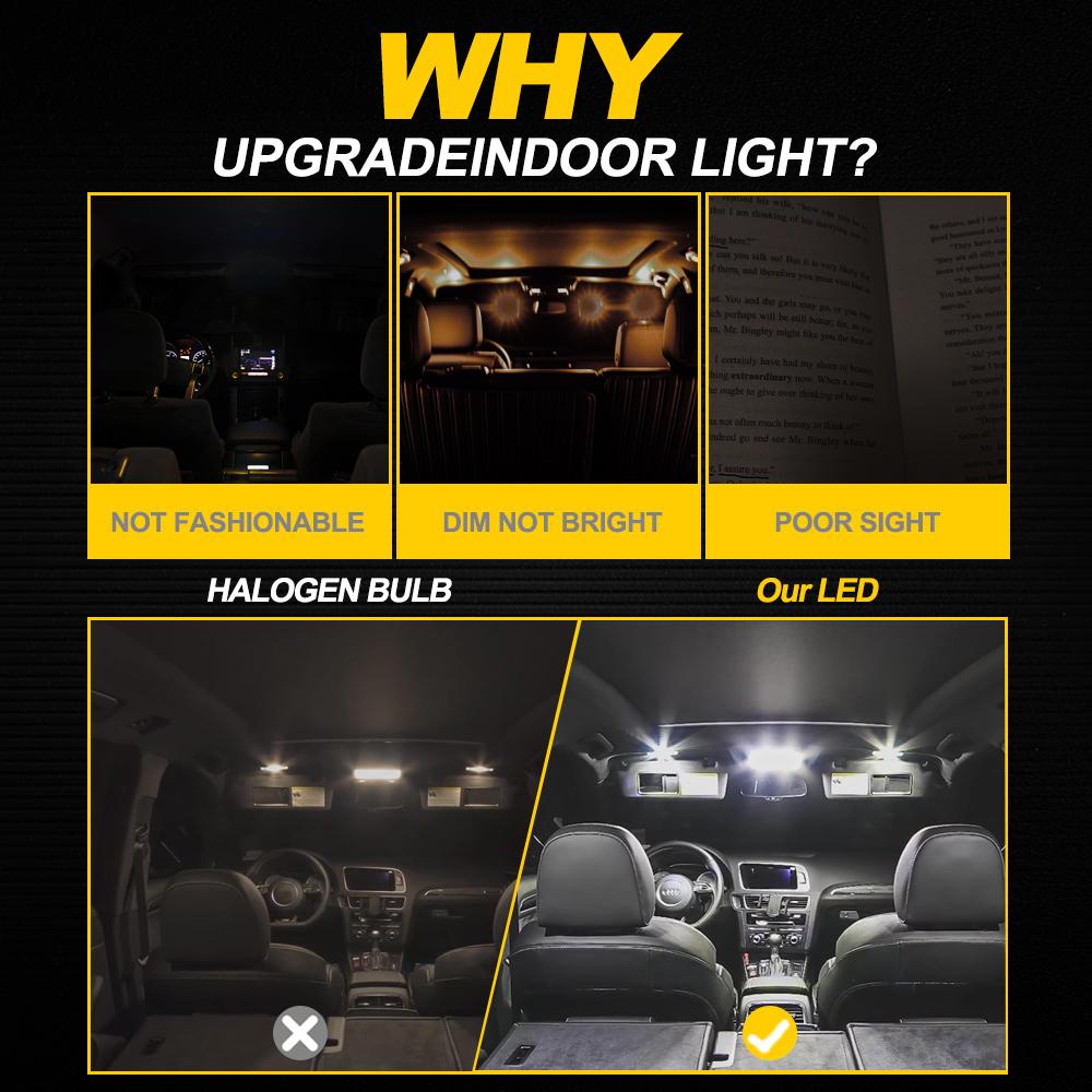 26Pcs Canbus LED Interior Reading Footwell Door Light Kit For BMW 5 Series F07 GT 5GT 528 530 535 550 2010- 2016 2017 Car Bulbs Bulbs 7