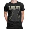 Funny Evil Larry Cat Dank Brainrot Meme Men's T Shirts  Novelty Tees Short Sleeve Round Collar T-Shirts 100% Cotton New Tops