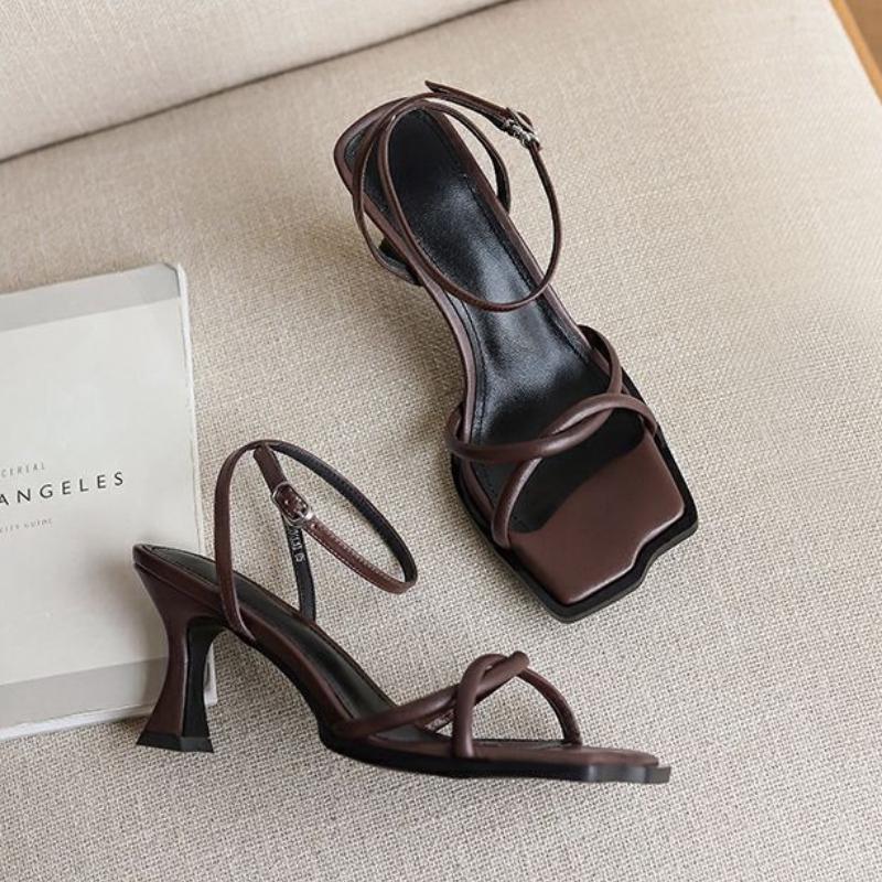 Mode Peeptoe High Heels Damen Sandalen Qualität Bequem und Elegant Im Angebot Sommer 2025 Angebote Günstiger Ausverkauf Damenschuhe