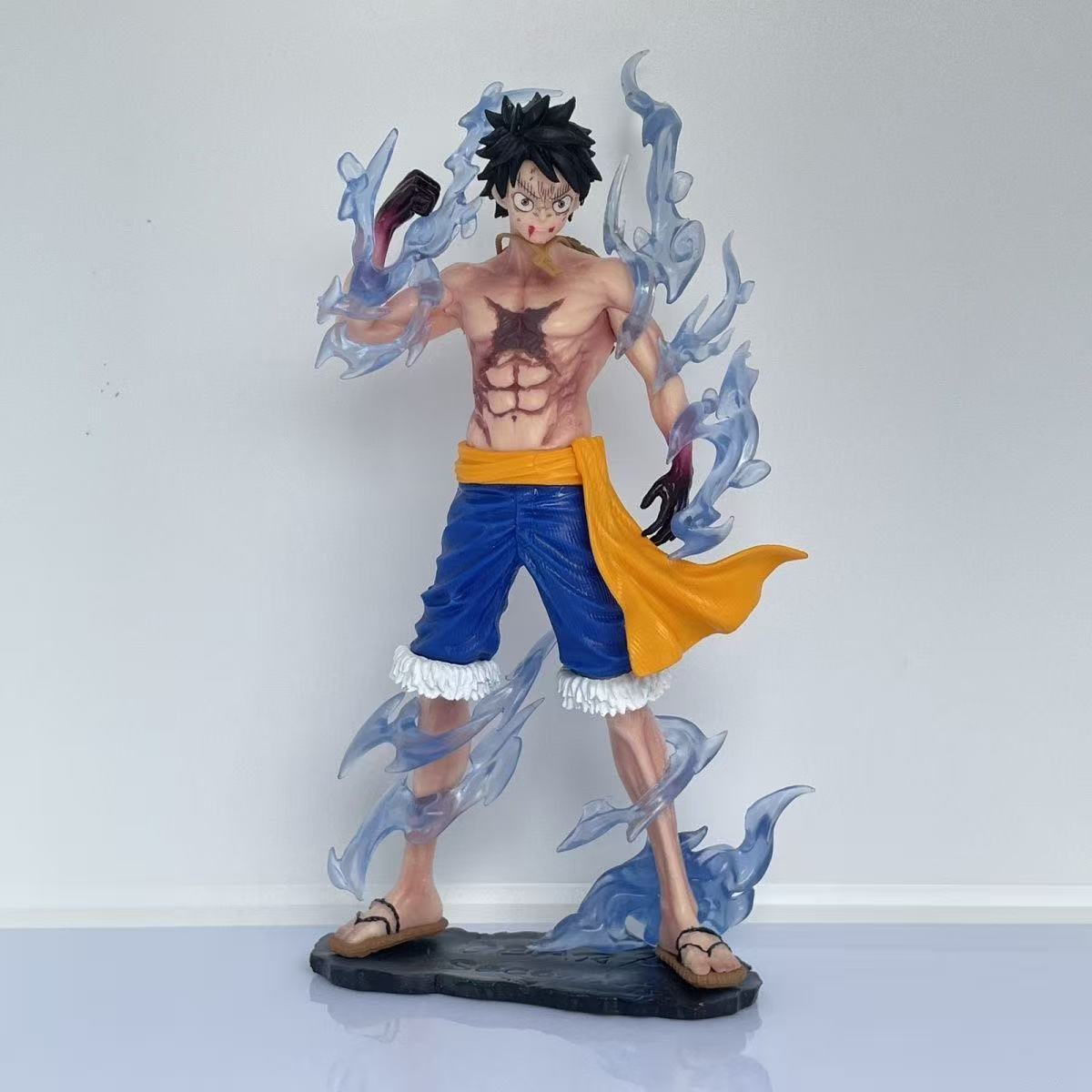 One Piece Animation Figure Standing Luffy Action Figure Luffy Figurine POLYVINYL CHLORIDE Collector Miniature Figure Decoration Celebration Presents