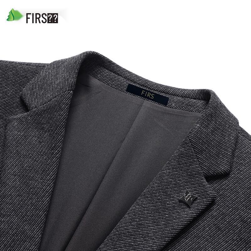 Shanshan Men's Wool Blend Business Casual Blazer