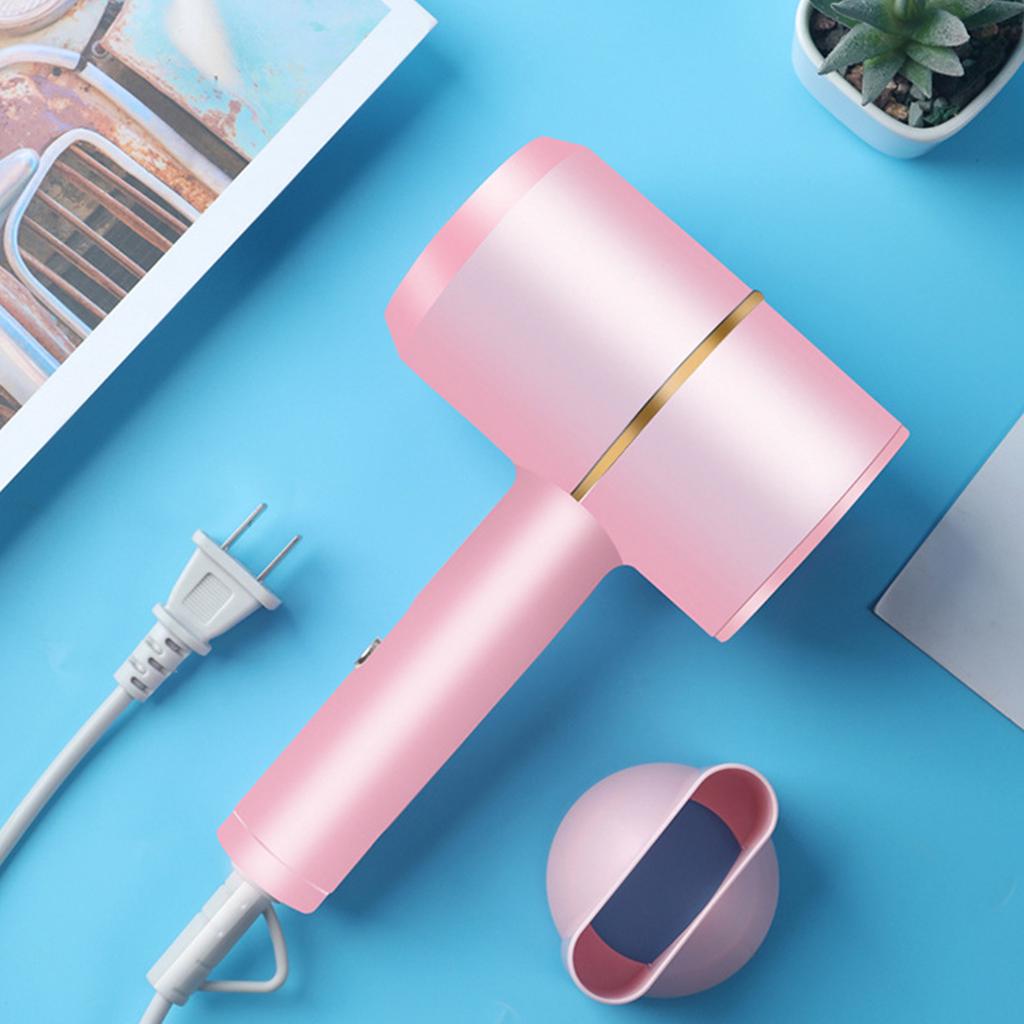 1600W Professional Salon Hair Dryer 2 In 1 Hot Air Brush Hair Dryers Negative Ionic Hair Blow Dryer Strong Wind Hot Dryer