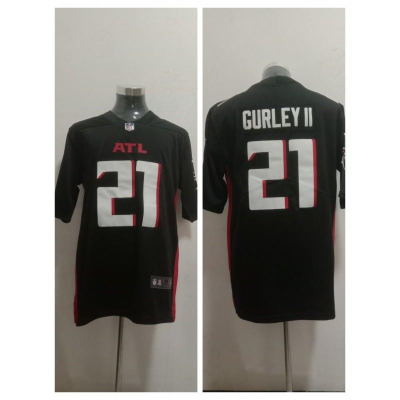 Mens NFL Atlanta Falcons Short Sleeve Baseball Tee Embroidered Team Jersey Sportswear Cotton Fan Apparel