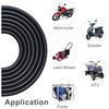 10 Feet 3/16 Inch ID Fuel Line With 20Pcs Hose Clamps For Kawasaki Kohler Briggs & Stratton Honda Predator Champion Generac Small Engines Mini Bike