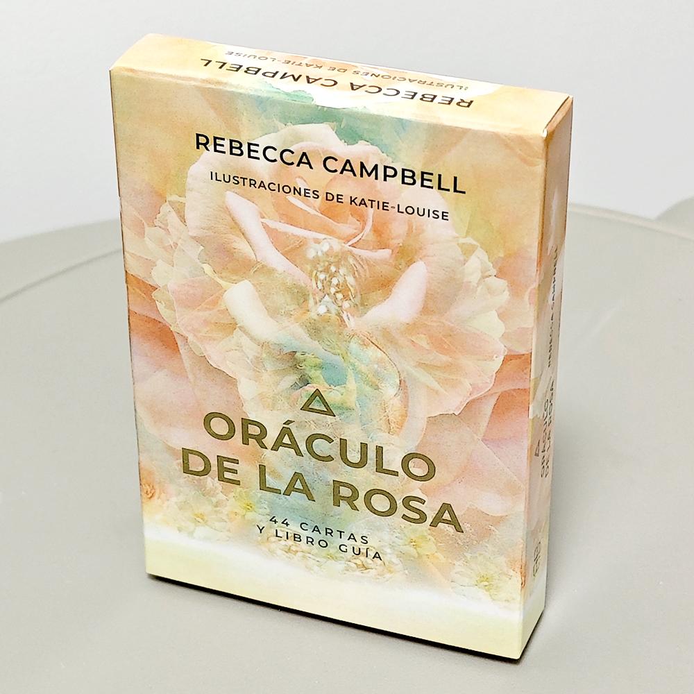 10.4*7.3cm Rose Oracle Spanish Edition 44 Pcs Oracle Cards