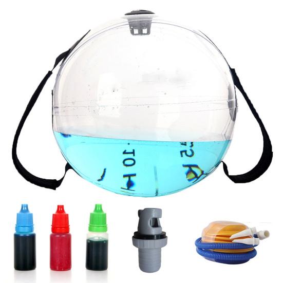 

Водяные веса Аква-мешок с ручкой Прозрачный ПВХ Фитнес Утяжеленный Надувной Силовой Мешок с песком Альтернатива Упражнения Водонаполненный мешок белый