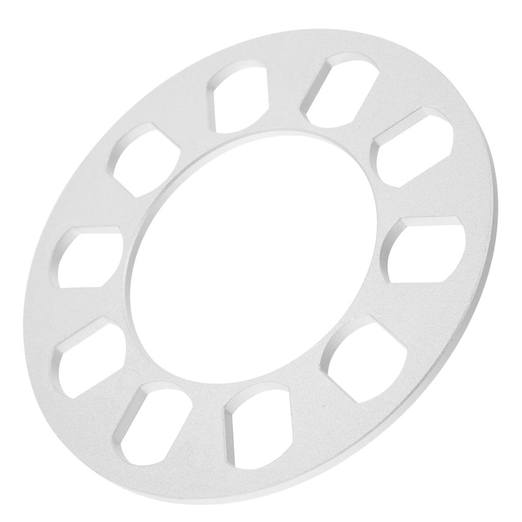 Anneome Improved Ride Hub Centric Wheel Spacer 5mm Aluminum Alloy Car Wheel Spacer Universal Fit