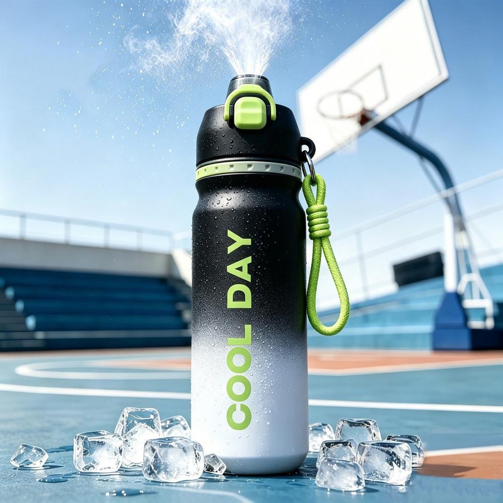 Leakproof Spray Insulated Cup 700M Vacuum Flask Reusable Insulated Water Bottle Gift