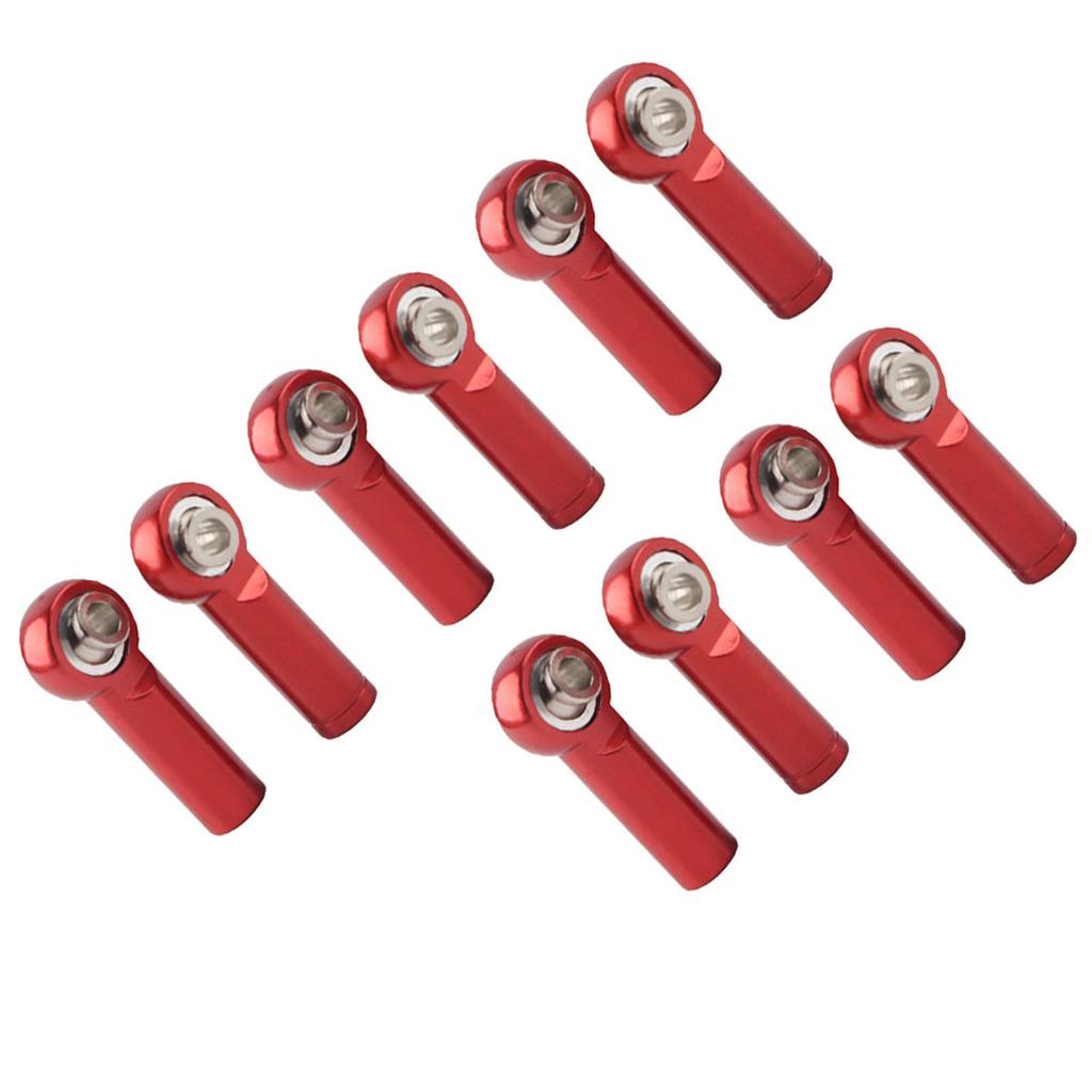 10Pcs Aluminium Alloy M4 and Negative Thrd Tie Push Link Rod Joint For 1/10 Model RC Car