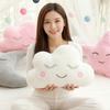 Plush Sky Pillows Emotional Moon Star Cloud Shaped Pillow Pink White Grey Yellow Purple Blue Room Chair Decor Cushion Gift