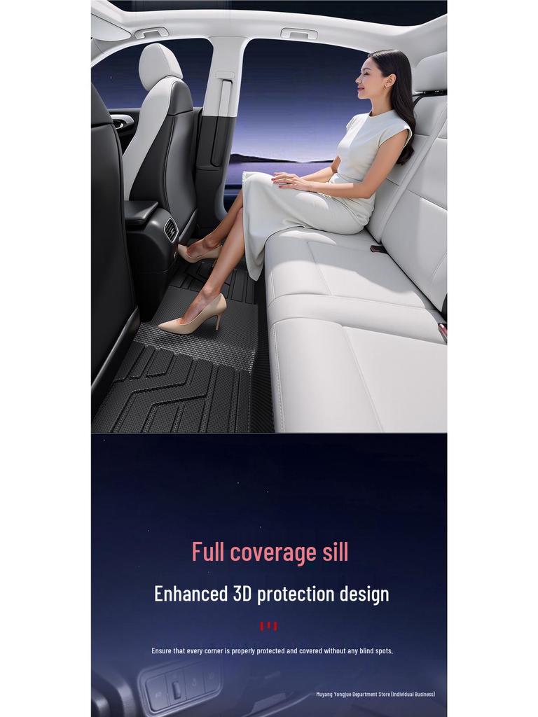 Geely ICON 2026 TPE Car Floor Mats for Interior Decoration & Modification