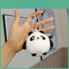 Soft Pp Cotton Filled Panda Plush Doll Keychain Backpack Decoration