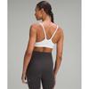 Lululemon Wunder TrAin StrAppy RAcer BrA  Light Support  A B Cup White