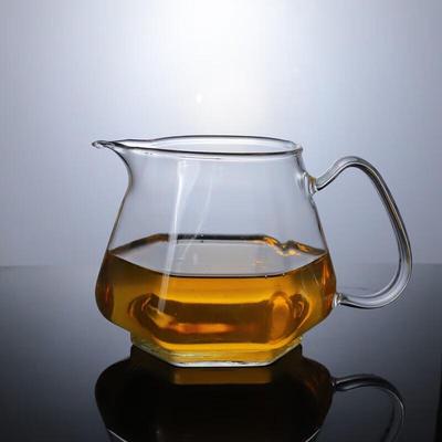 Thickened High Borosilicate Glass Gongdao Tea Pitcher