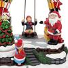 Christmas Snow Scene Music Box Party Gifts Table Decoration Classic Movement Holiday Decor for
