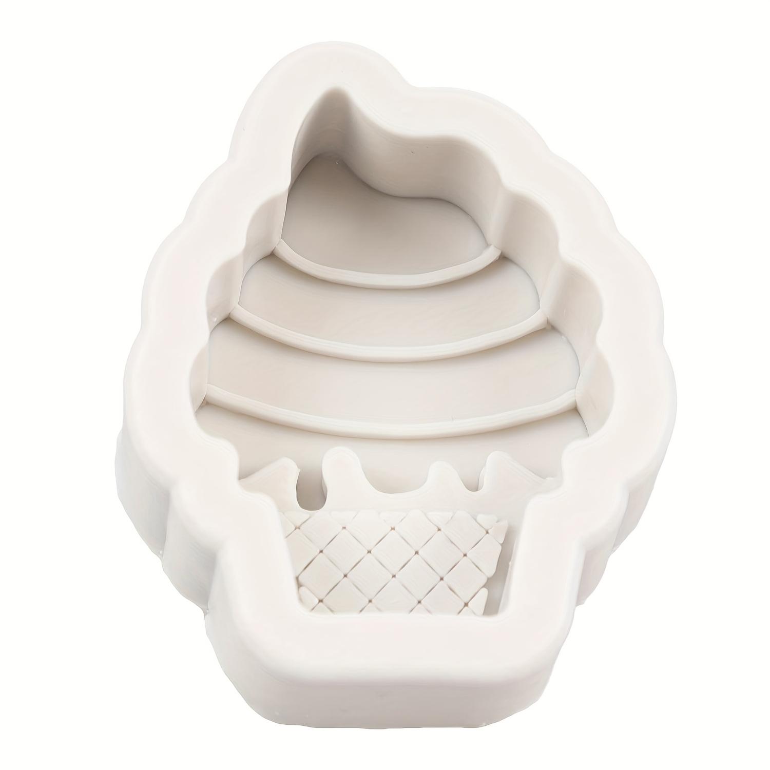 

Маленькая мини силиконовая форма Форма для ароматерапевтического гипса Форма для мягкой глины Форма для смолы серый