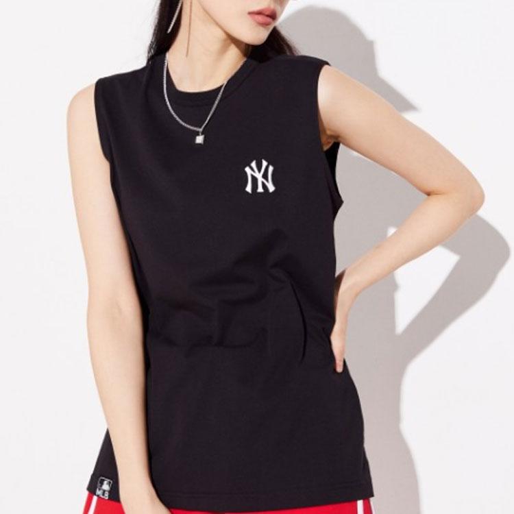 New MLB Tank Tops Unisex Black 3ATK02023-50BKS