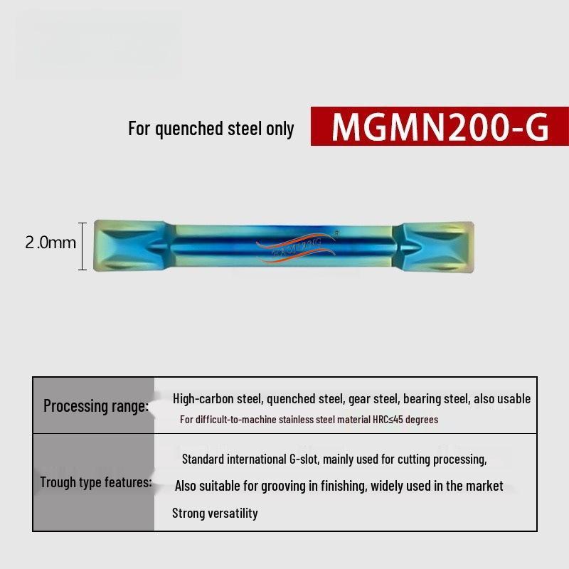 MGMN Grooving and End Face CNC Cutting Inserts