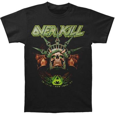 Koszulka Overkill Nyc 2017 unisex w kolorze czarnym