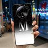 Black Case For BLU Bold K50 Soft Silicone Anti-scratch Casing For BLU Bold K50 Lucky A-Z Letter Pink Shiny Starry Sky Back Cover