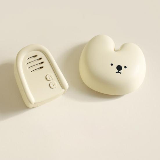 Wireless Doorbell with Receiver Cartoon Puppy 50M Long Distance Volume Adjustable Welcome Doorbell Self-Powered Home Office Door Bell