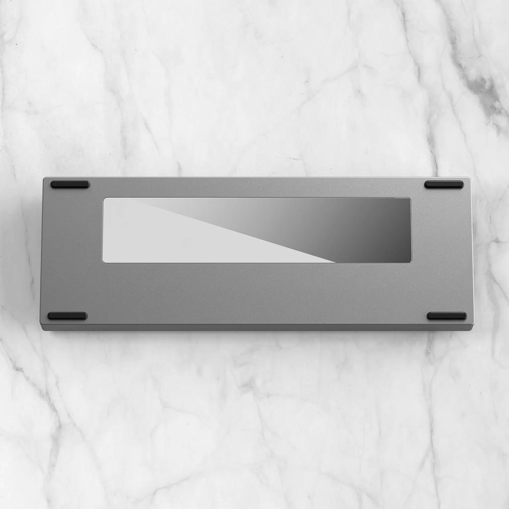 DrunkDeer G65 Rapid Trigger Mechanical Magnetic Aluminum USB TKL 82 Keycaps Not Space Gray Keyboard, Switches, Case, Wired, Compact, Keys, RGB,