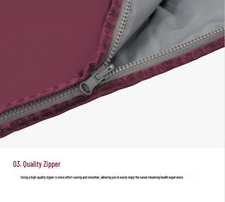 Xu Can Full Moon Home Sauna: Full Body Dehumidifying Sauna Box and Acid Expelling Blanket