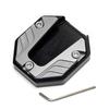 Motorcycle General Anti-slip Side Support Base Accessories Side Stand Extension Foot Pad Support Plate Motorbike Accessories