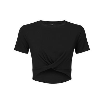 Womens/Ladies Twisted Crop Top