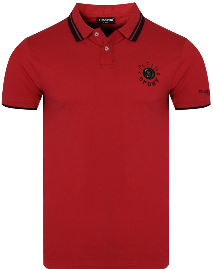 Plein Sport - Men' Polo Shirt - Ps25Mpl02/13 Red