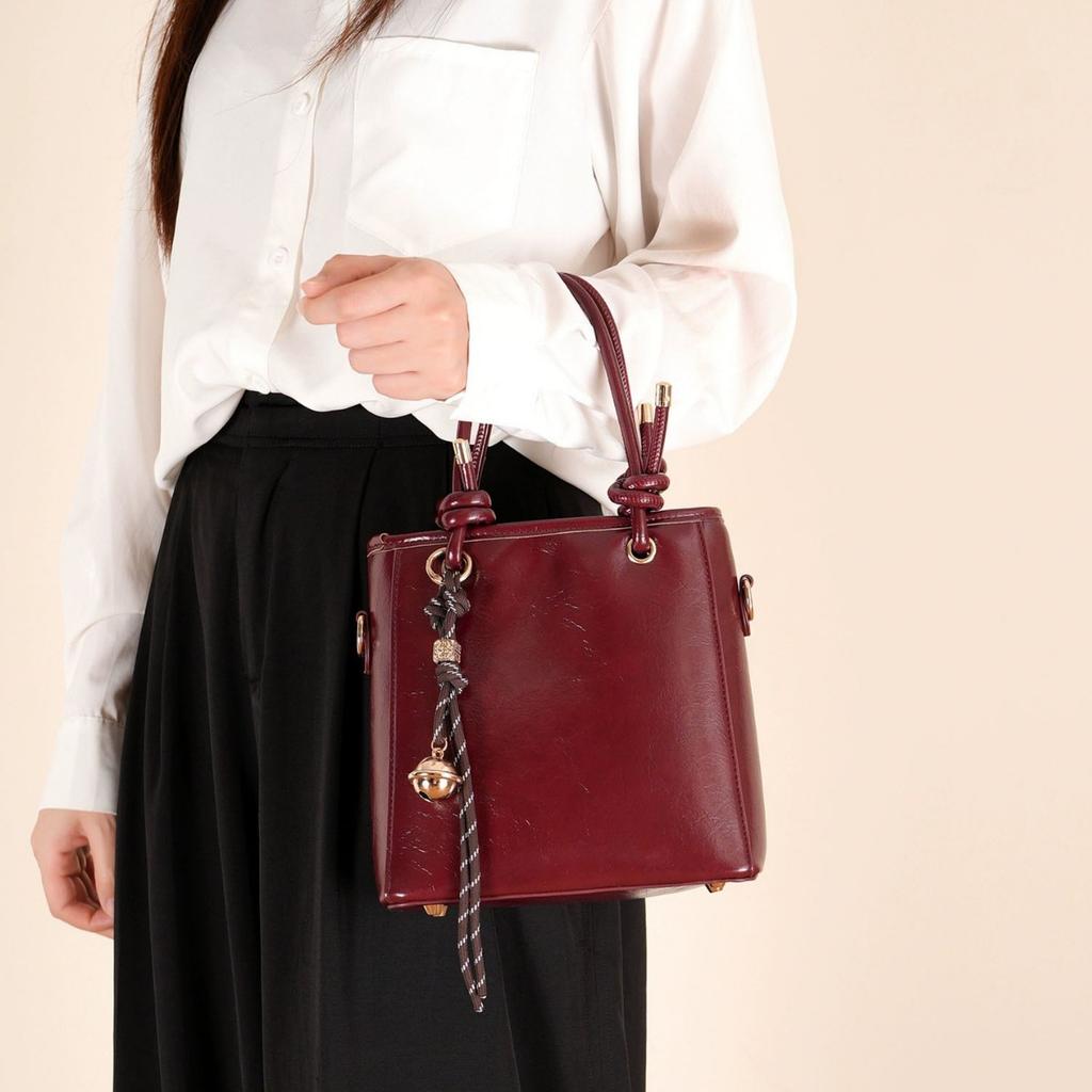 Red Bridal Wedding Bag Women'S Niche High-End Handbag Versatile Commuter Shoulder Messenger Bag