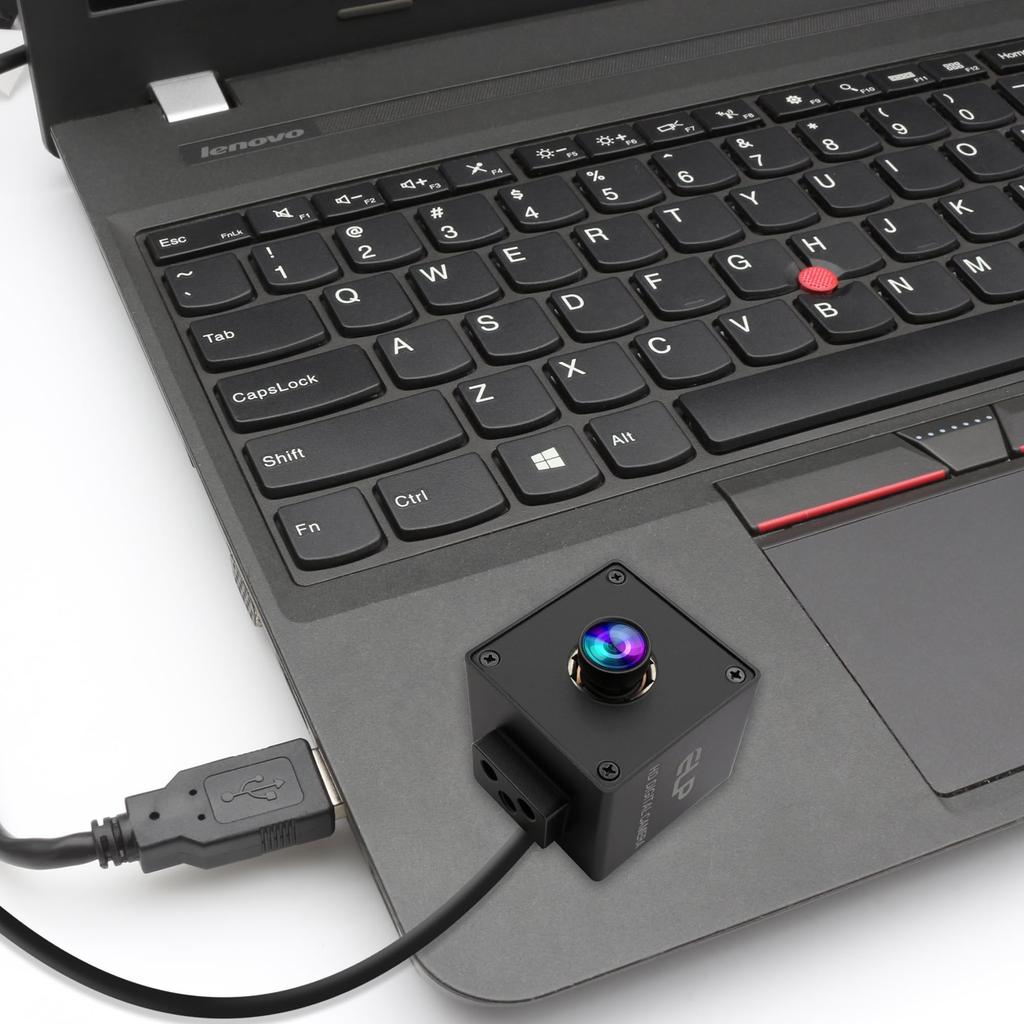 ELP 1080P 120fps USB Camera for 12MP PC Mini UVC USB Webcam for Desktop Industrial USB Security Mini Lightburn Camera for Raspberry Pi Computers,