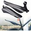2pcs  Bicycle Mudguards, PA Nylon Front & Rear Mudguards, Carbon Fiber Pattern Bike Fenders Set, Cycling Road Mountain Bike Accessories