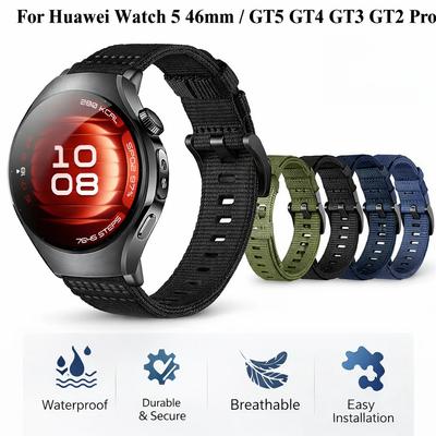 Curea de mână din pânză pentru Huawei Watch 6Pro 46mm GT5 Pro GT4 GT3 GT2 Pro Brățară Ceas 22mm Accesorii