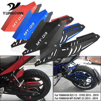 For YAMAHA MT03 MT25 MT 03 25 2015- Accessories Rear Fender Mudguard Mudflap Mudflap Guard Cover YZF-R25 YZFR3 YZF R25 R3