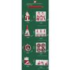 Santa Claus Christmas Tree Ornament Plastic DIY Crafts Painted Christmas Gifts Boxes Pendant New Year Hanging Ornament