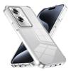 KEYSION Transparent Phone Case for OPPO Reno11 F 5G Soft TPU+PC Anti-slip HD Clear Shockproof Phone Back Cover for OPPO A79 5G
