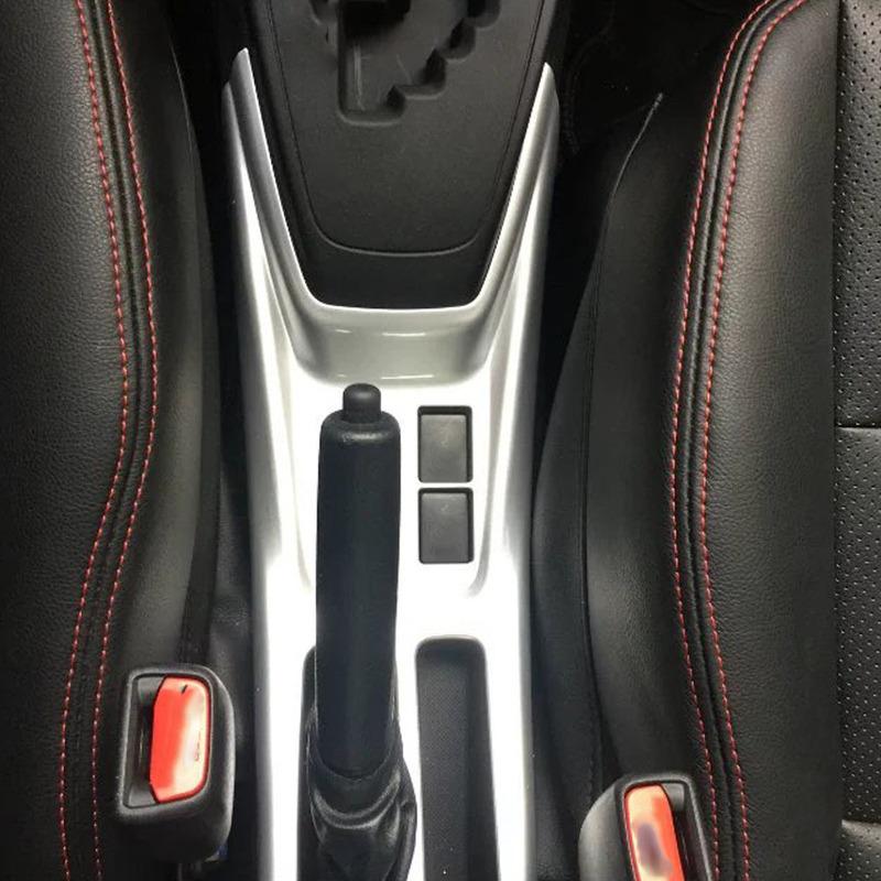 Car Middle Handbrake Shift Stall Paddle Cup Switch Frame Trim Moulding 1pcs For Toyota Vios/Yaris sedan 2017 2018