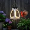 LED Light Solar-powered Bird Feeder Creative Bird Feeding Station  Bird Supplies
