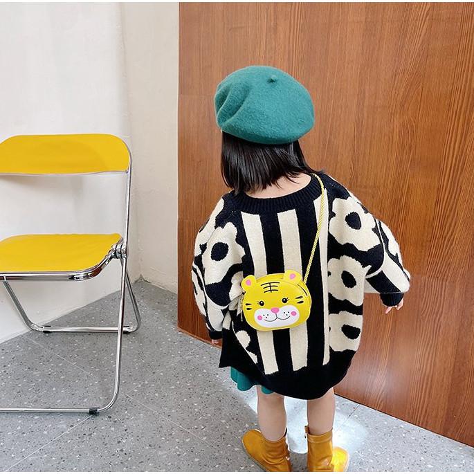 Cute Cartoon Kids Chest Bag Perfect Gift For Preschoolers Stylish Crossbody