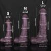 Chocolate Color Realistic Silicone Dildo, Large Hands-Free Design, Strong Suction Cup, Ultra Soft Liquid Silicone, Premium Collection