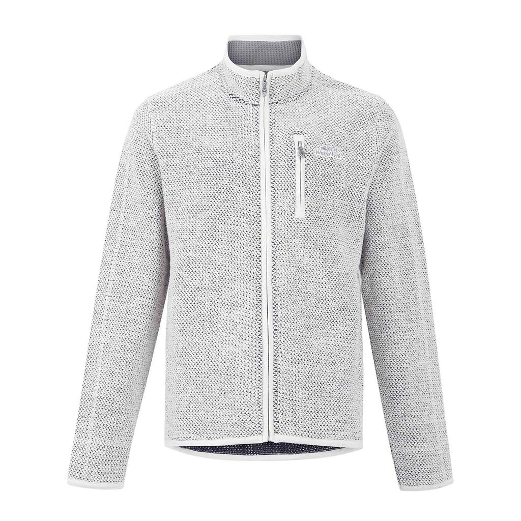 Weird Fish Mens Transom Zip Macaroni Eco Friendly Jacket