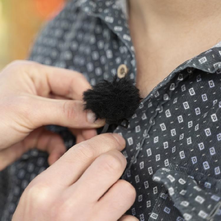 Deadcat Mikrofon Windschutz Außen Windschutz Muff Abdeckung für LARK MIX 02 Drahtlose Ansteckmikrofone