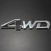 4wd Car Badge Metal Sticker Decal For Jeep Cherokee Wrangler Willys Renegade 4x4