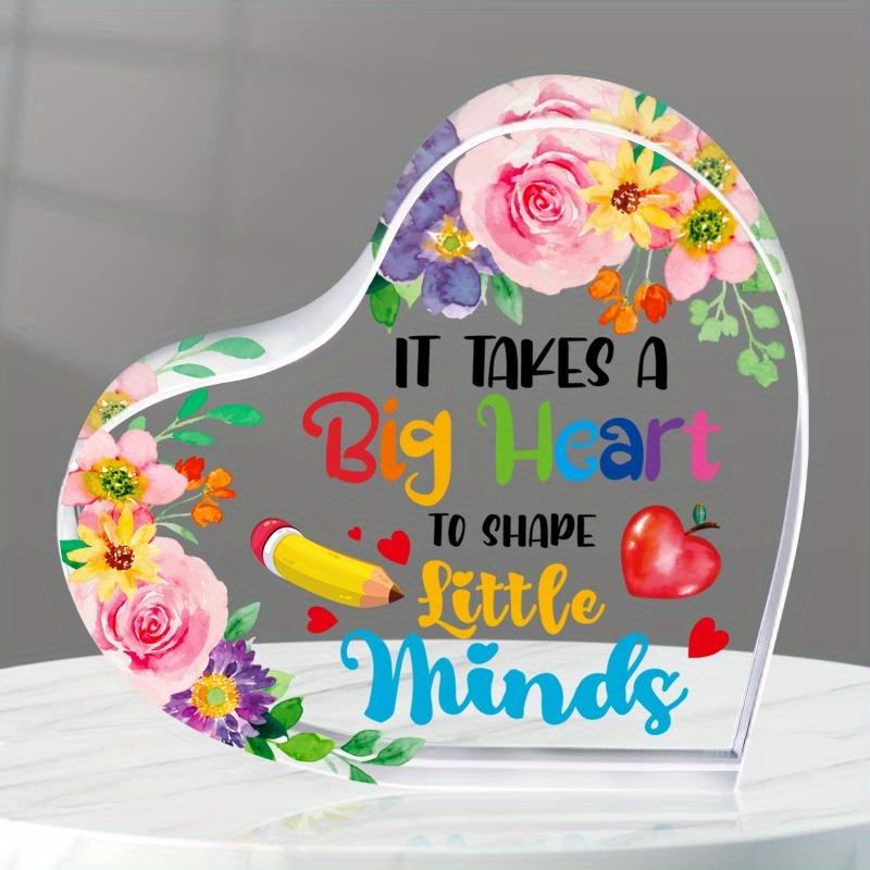 Special Teacher Appreciation Gifts for Women, Acrylic Centerpiece for Retirement PartyFestival statue decorations чистый