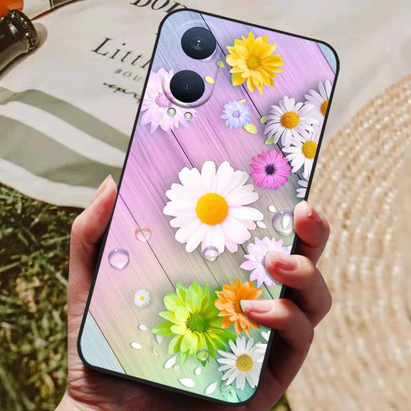 For OnePlus Nord CE4 Lite Case Luxury Silicone TPU Soft Phone Cover for OnePlus Nord CE 4 Lite Shockproof Funda Shell Cute Cat