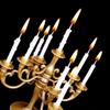 New 9 Pcs Candles and Candlestick Bracket 1 Set Cake Topper Birthday Party  Candle Holders Toppers Decoration