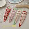 Trendy 15cm Giant Hair Clip Colorful Large Size BB Hair Clips Hoodies Accessory Extra-large Hair Clips Girl's Accessory