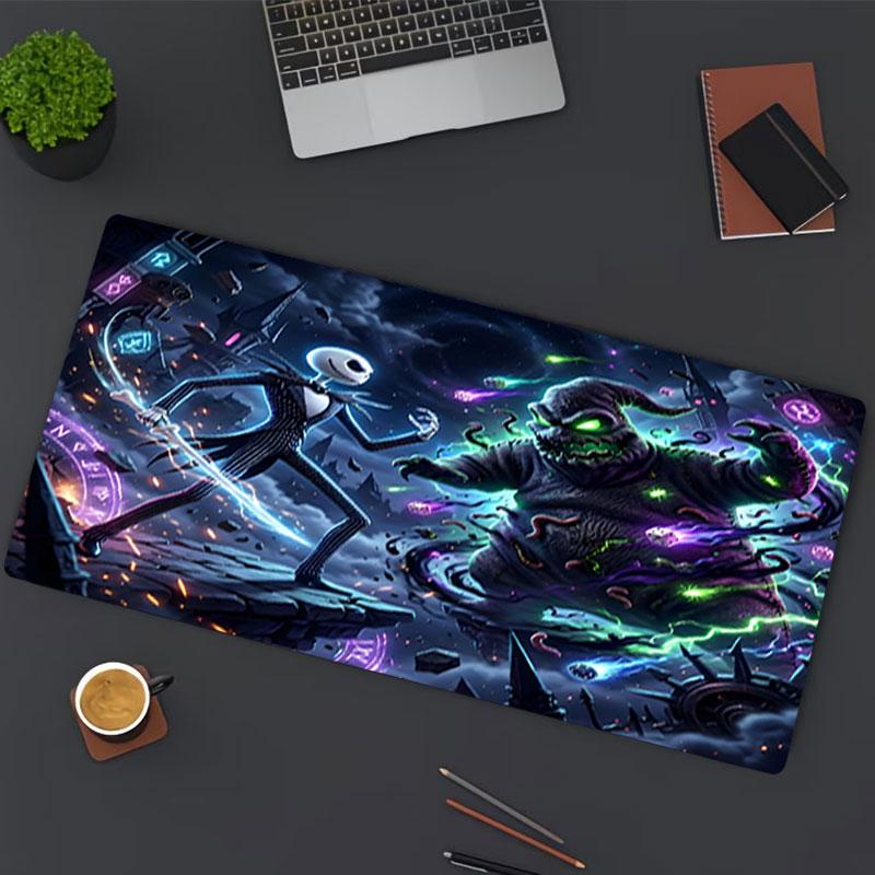 The Nightmare Before Christmas Print Mouse Pad, for Keyboard Pad Laptop PC Mat for Office Home Use, Desk Decor, Perfect Birthday Gift for Gamers
